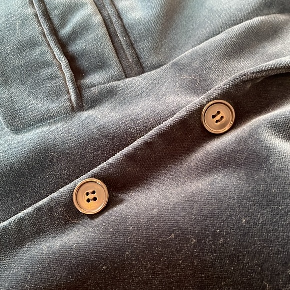 J.Crew Blue Velvet Schoolboy Blazer 6T - Picture 3 of 9